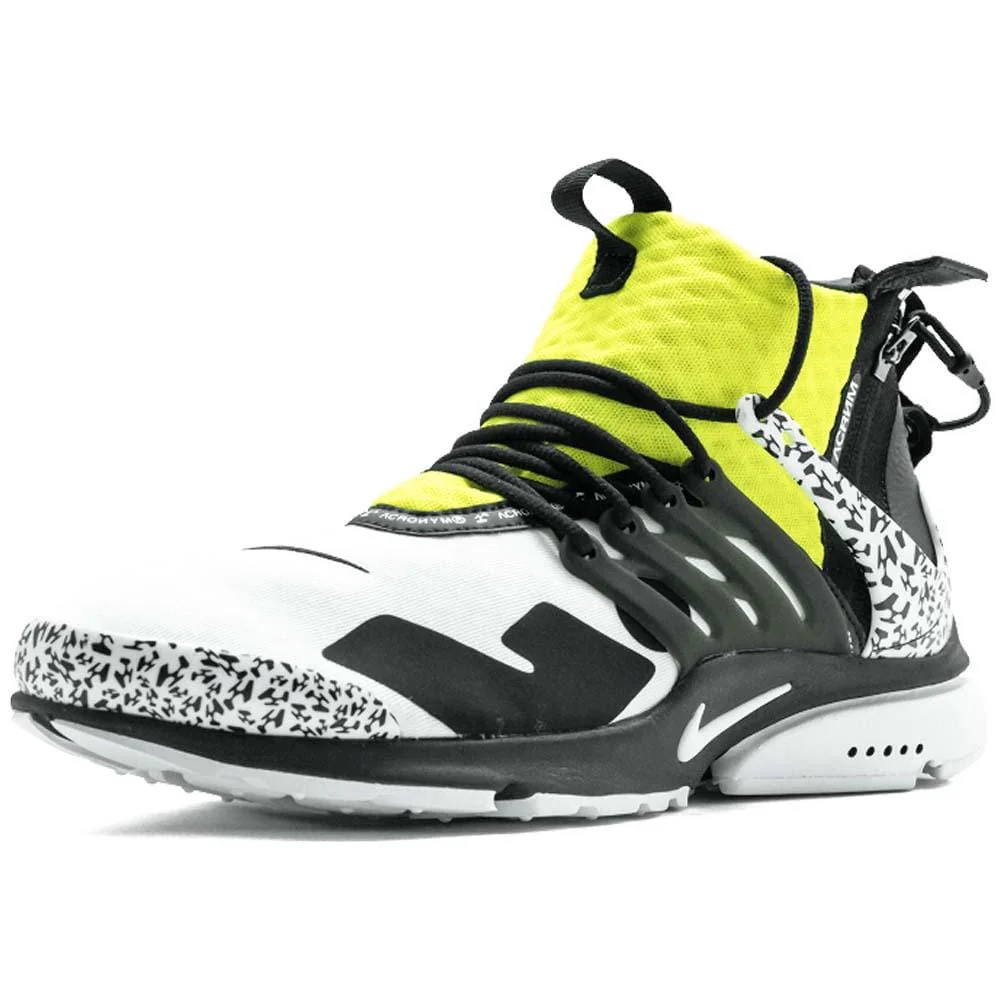 ACRONYM x Nike Air Presto Mid Dynamic Yellow - Image 4