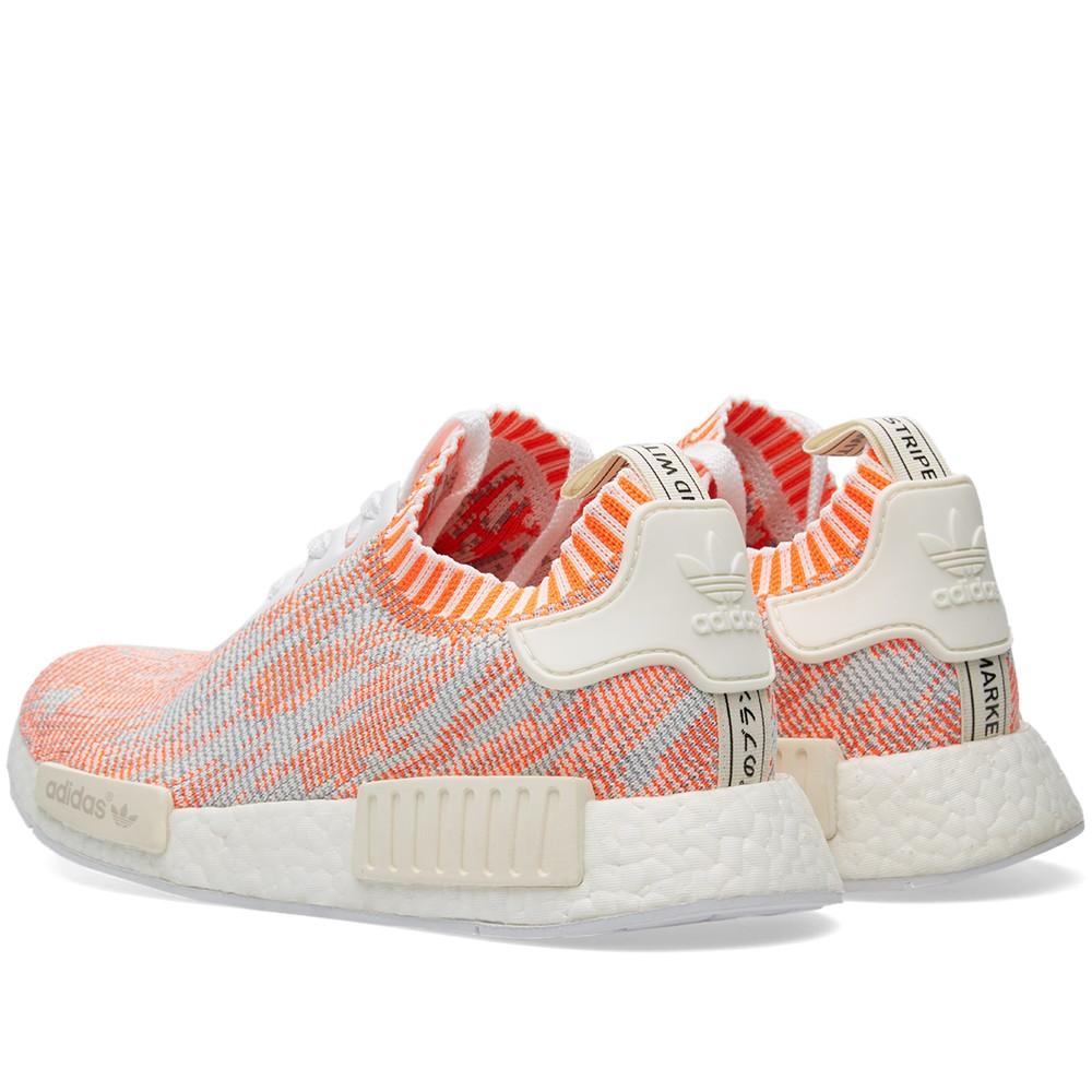 Adidas NMD_R1 Primeknit Camo Pack Solar Red - Image 4