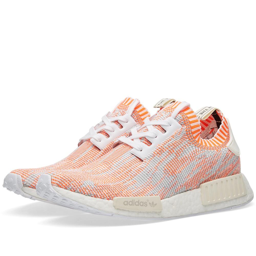 Adidas NMD_R1 Primeknit Camo Pack Solar Red - Image 8