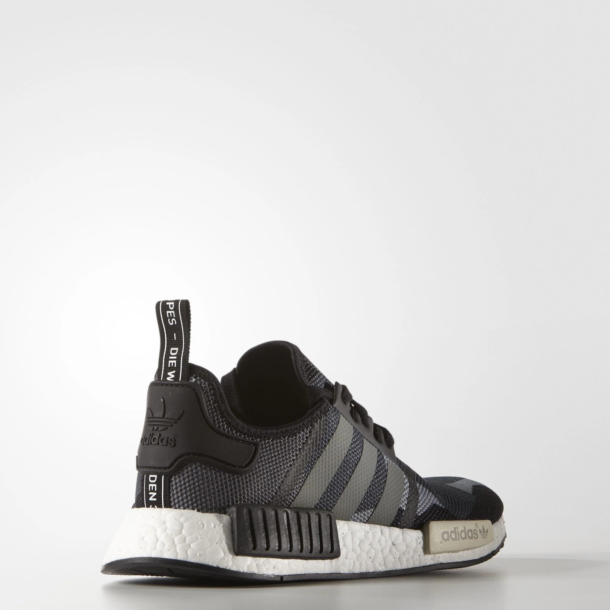 ADIDAS NMD R1 - Core Black Chalk White - Image 3