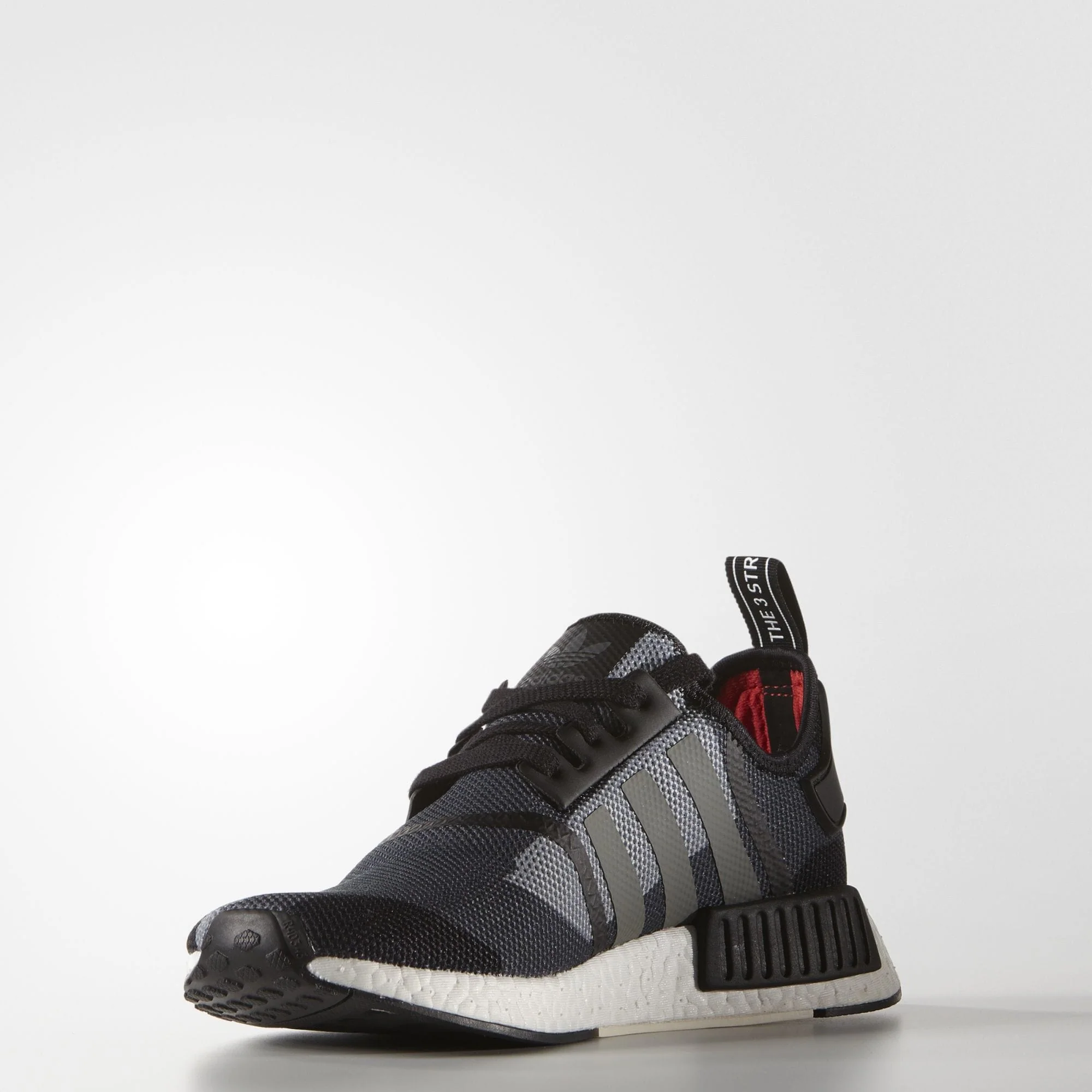 ADIDAS NMD R1 - Core Black Chalk White - Image 5