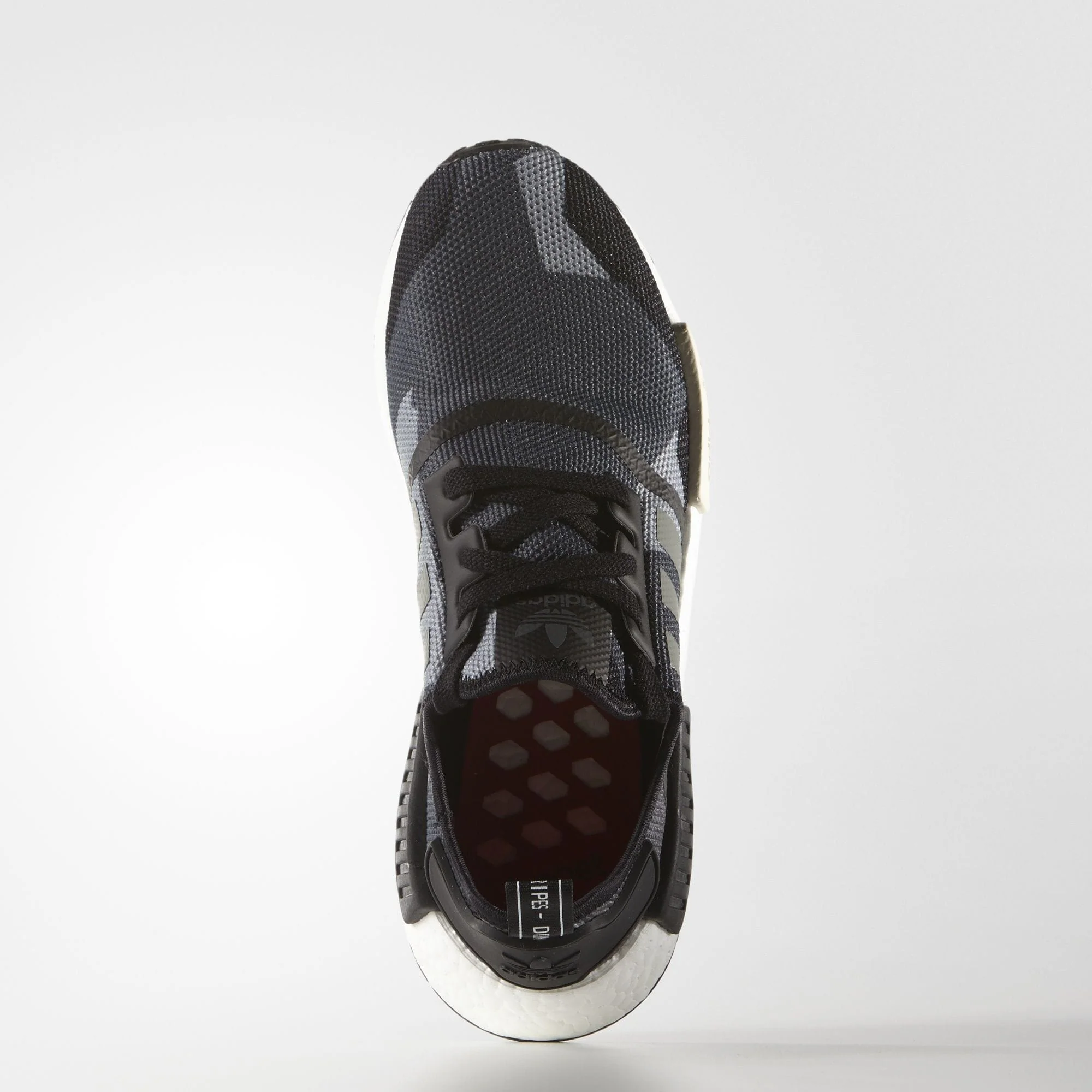 ADIDAS NMD R1 - Core Black Chalk White - Image 7