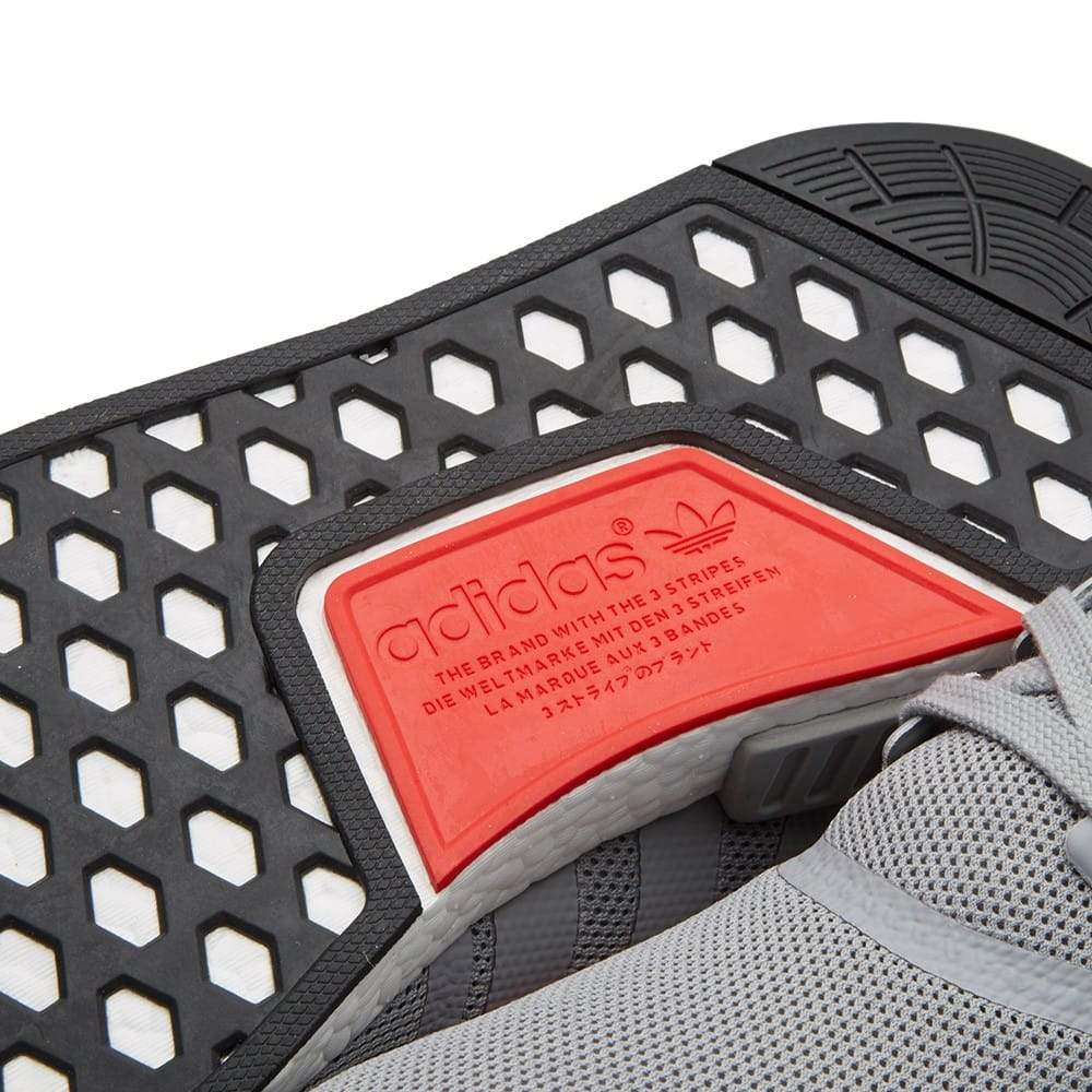 ADIDAS NMD RUNNER JUNIOR Light Onix & White - Image 3