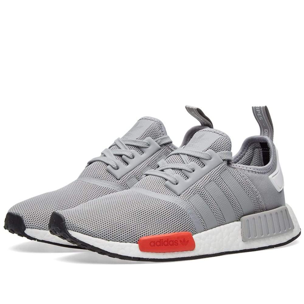 ADIDAS NMD RUNNER JUNIOR Light Onix & White - Image 6