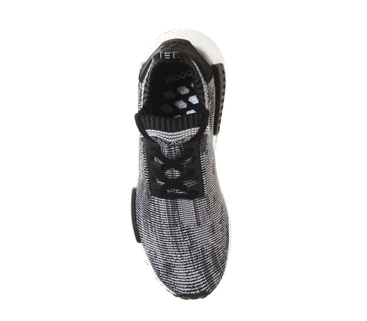 Adidas NMD Primeknit Black White - Image 3