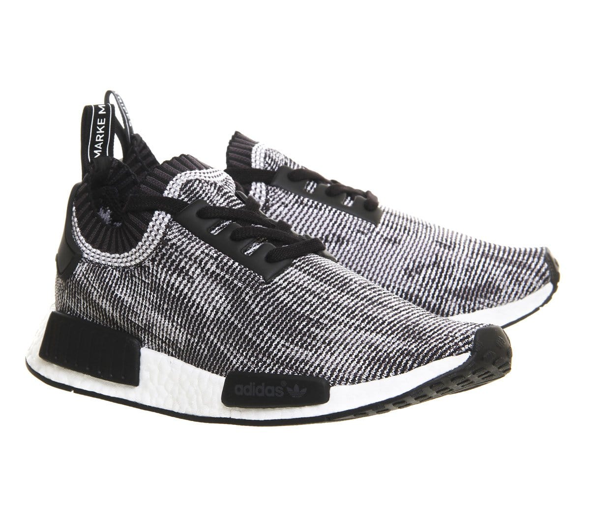 Adidas NMD Primeknit Black White - Image 4