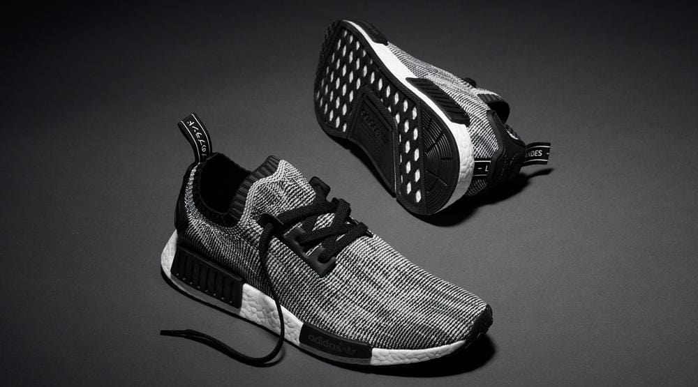 Adidas NMD Primeknit Black White - Image 6