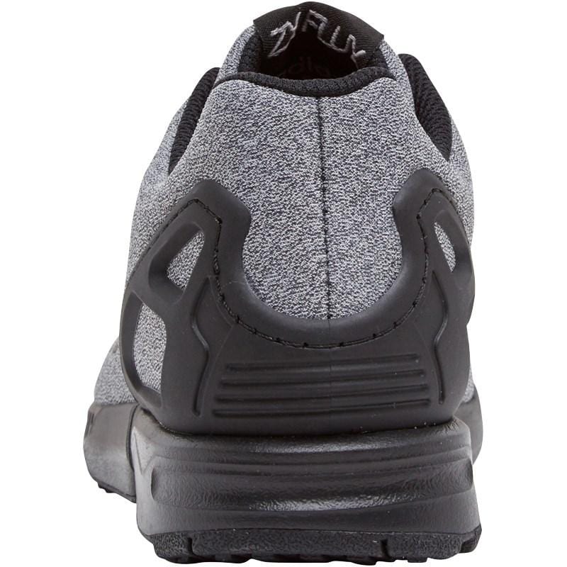 adidas Originals Boys ZX Flux Trainers Black-Black-Grey - Image 4