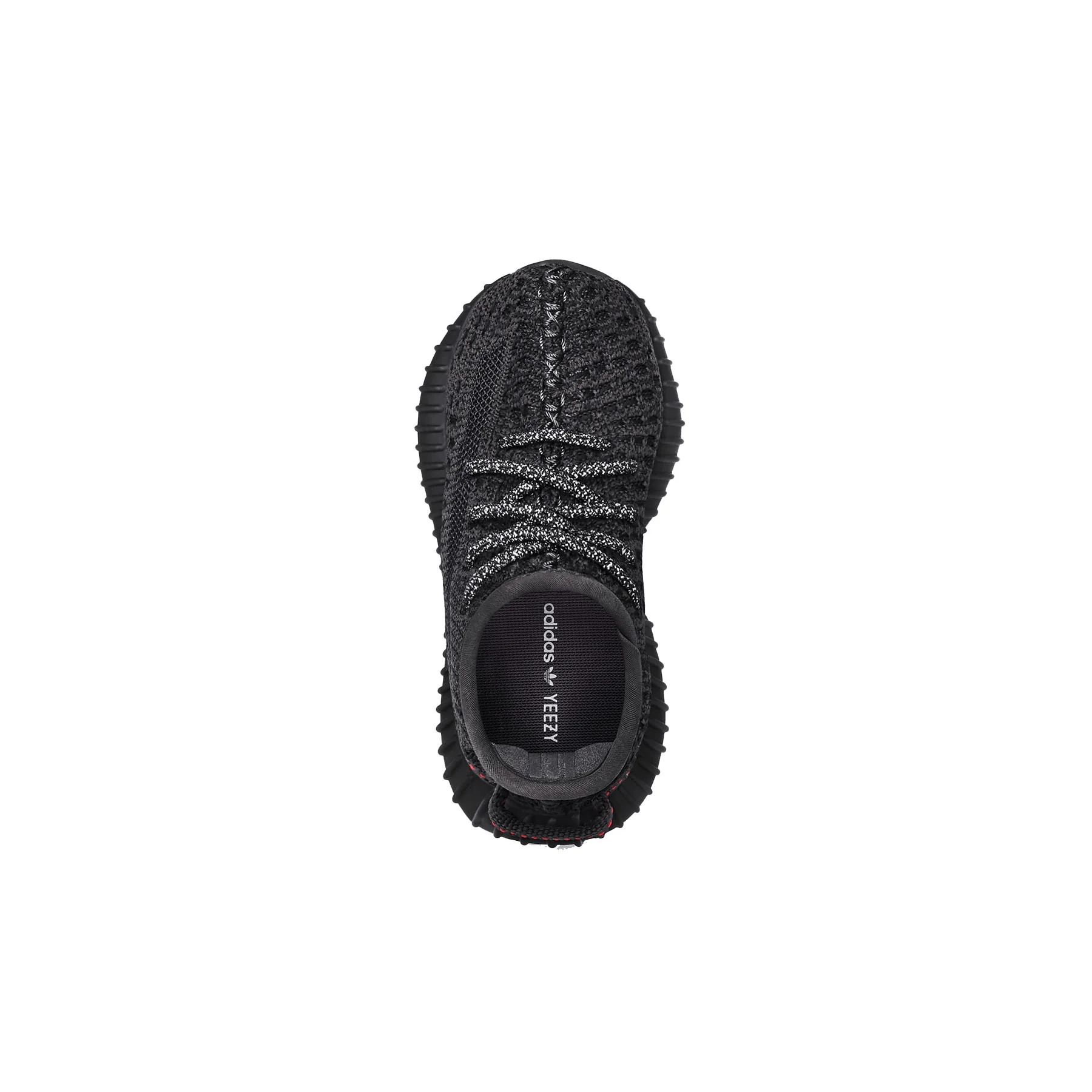 adidas Yeezy Boost 350 V2 Infant 'Black Non-Reflective' - Image 3