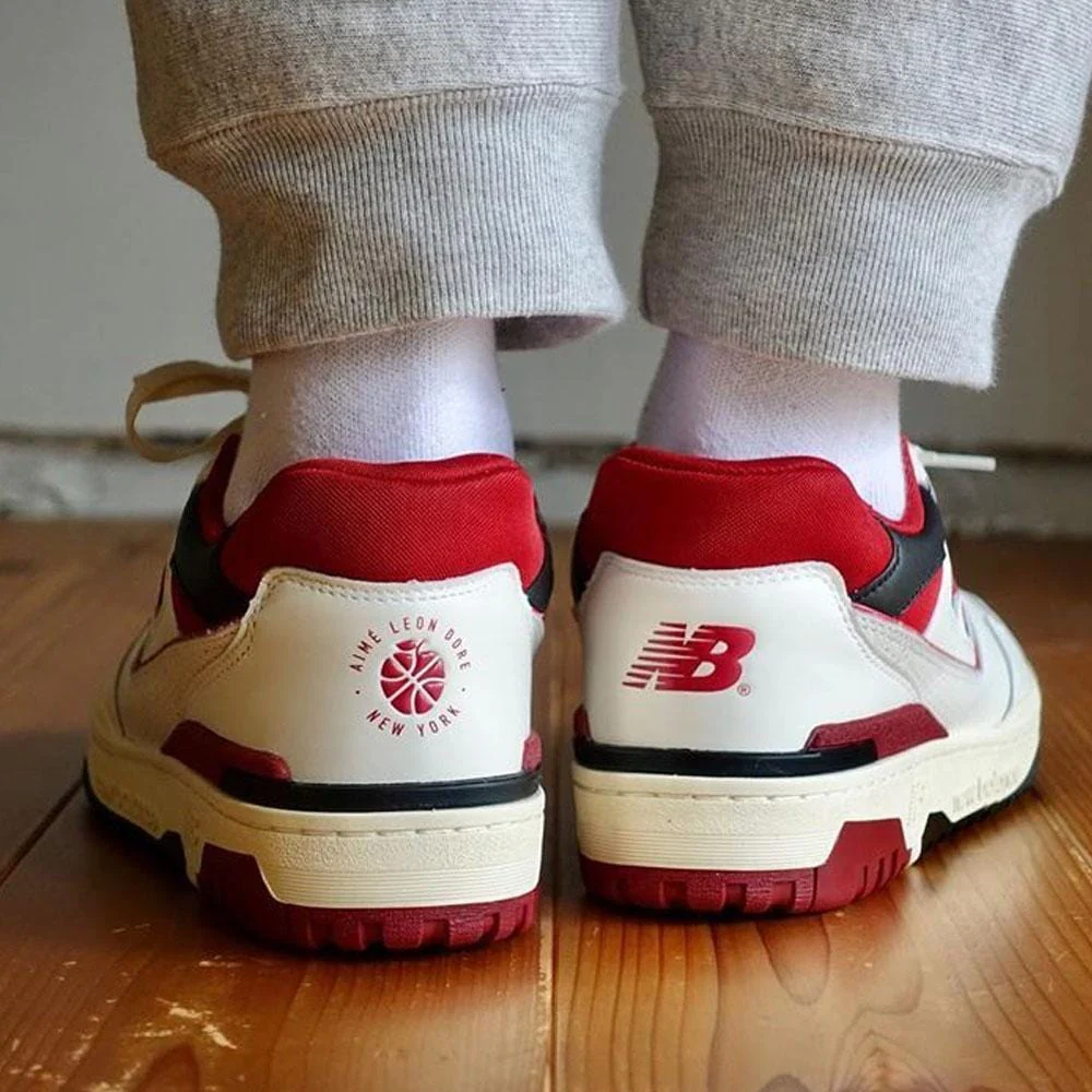 Aimé Leon Dore x New Balance 550 'Red' - Image 8