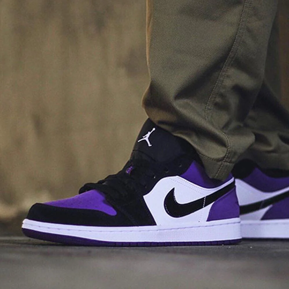 Air Jordan 1 Low 'Court Purple' 2019 - Image 6