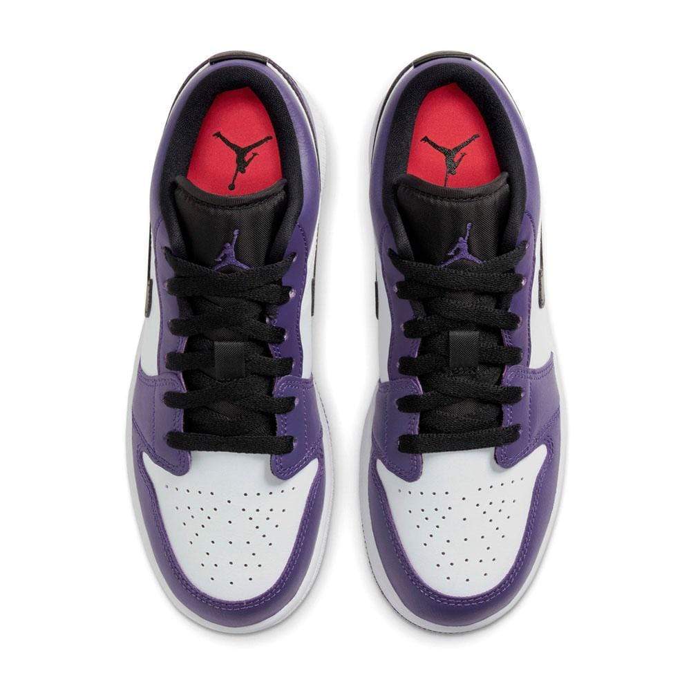 Air Jordan 1 Low GS "Court Purple White" - Image 3