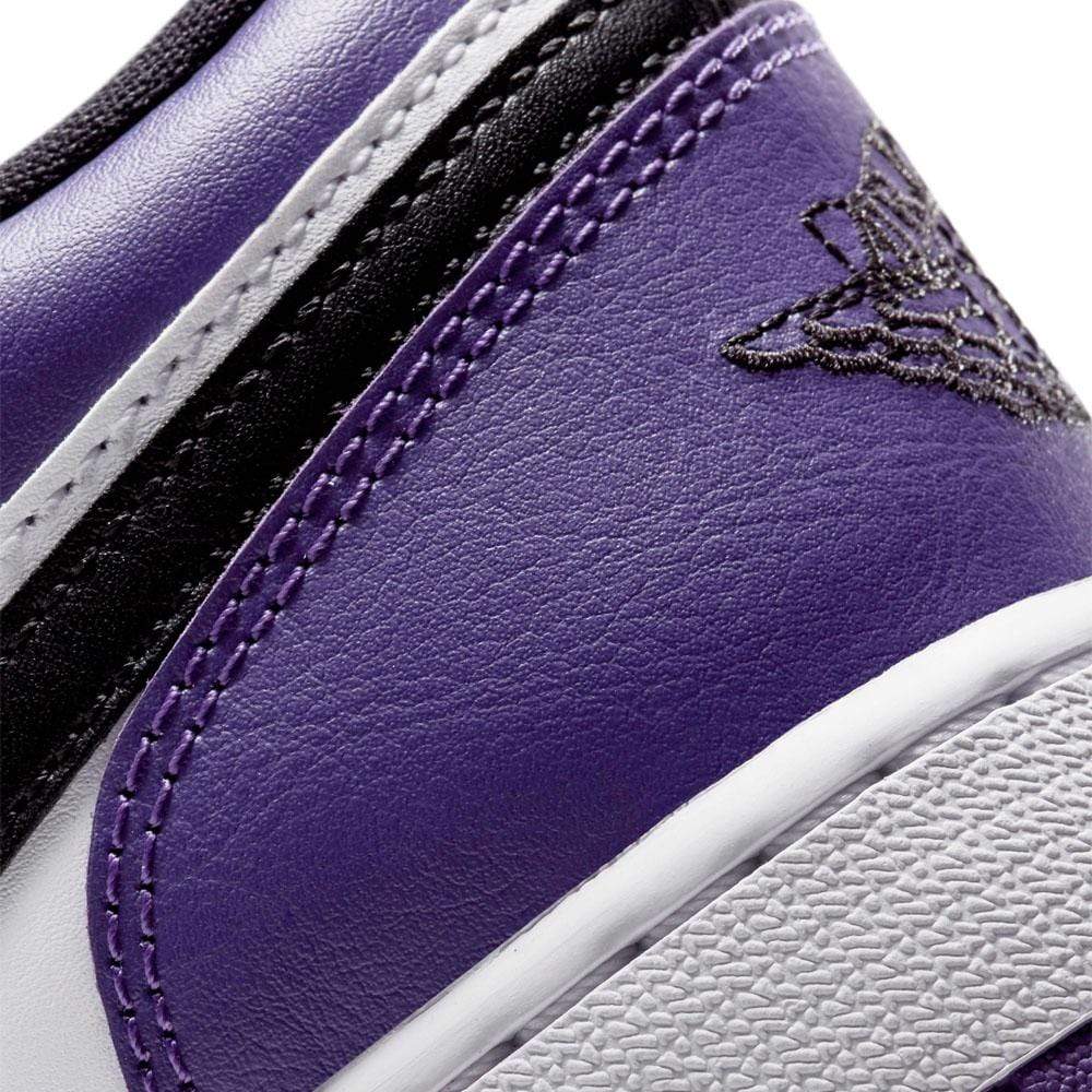 Air Jordan 1 Low GS "Court Purple White" - Image 6