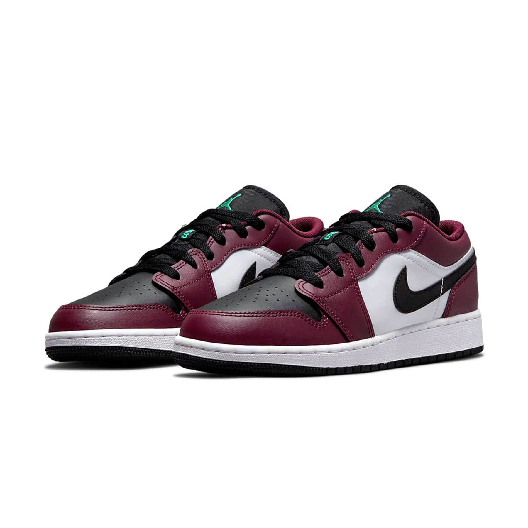 Air Jordan 1 Low GS 'Dark Beetroot Roma Green' - Image 2