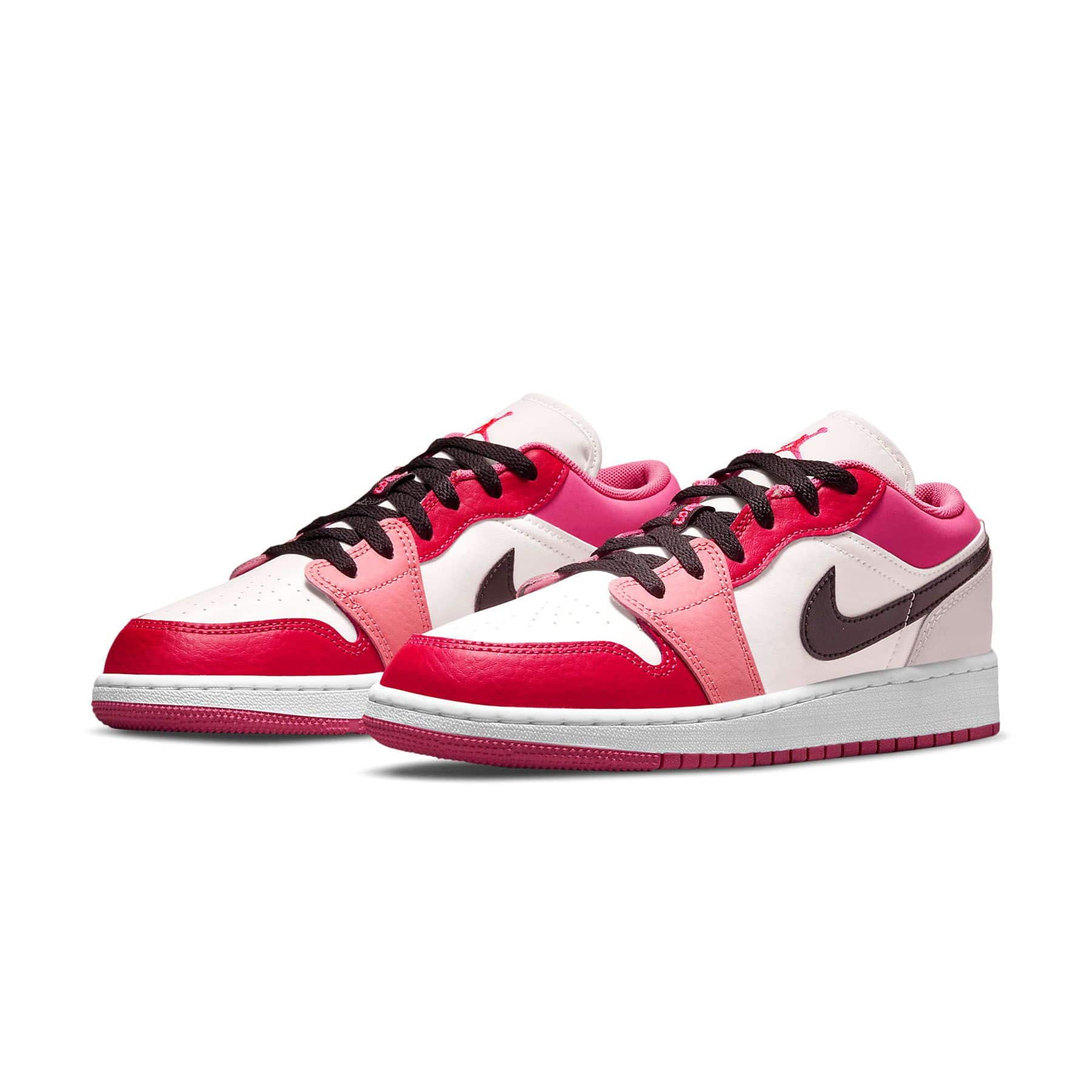 Air Jordan 1 Low GS 'Pink Black' - Image 2