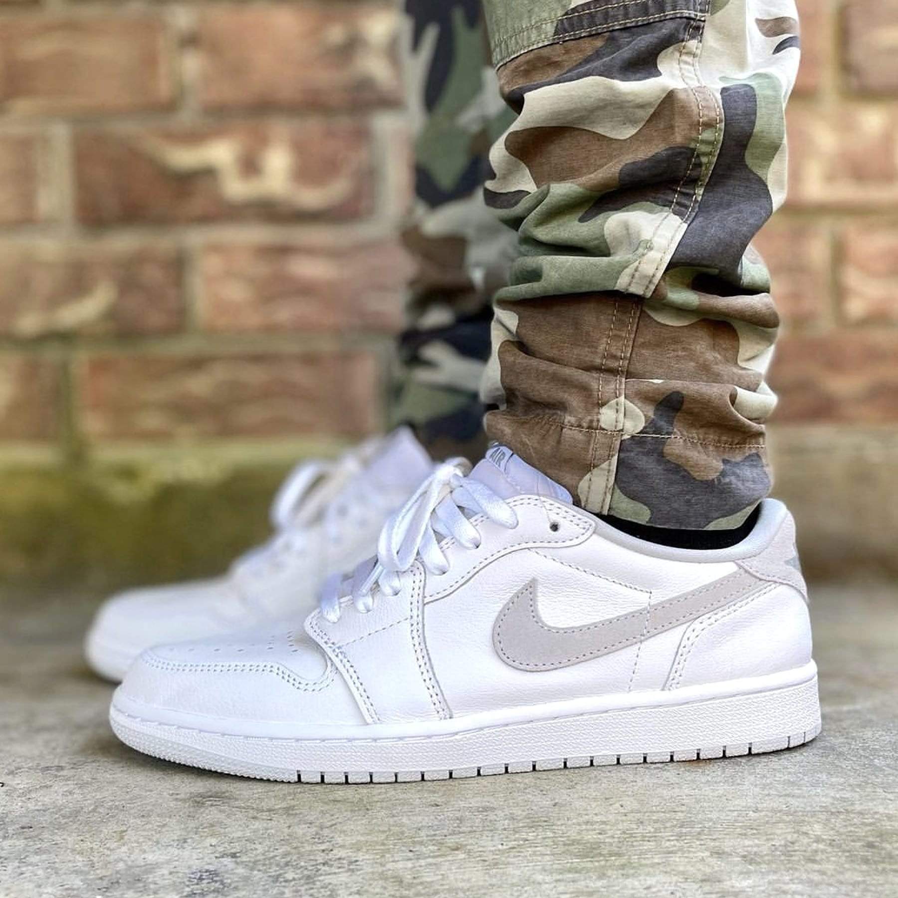Air Jordan 1 Retro Low OG 'Neutral Grey' 2021 - Image 7
