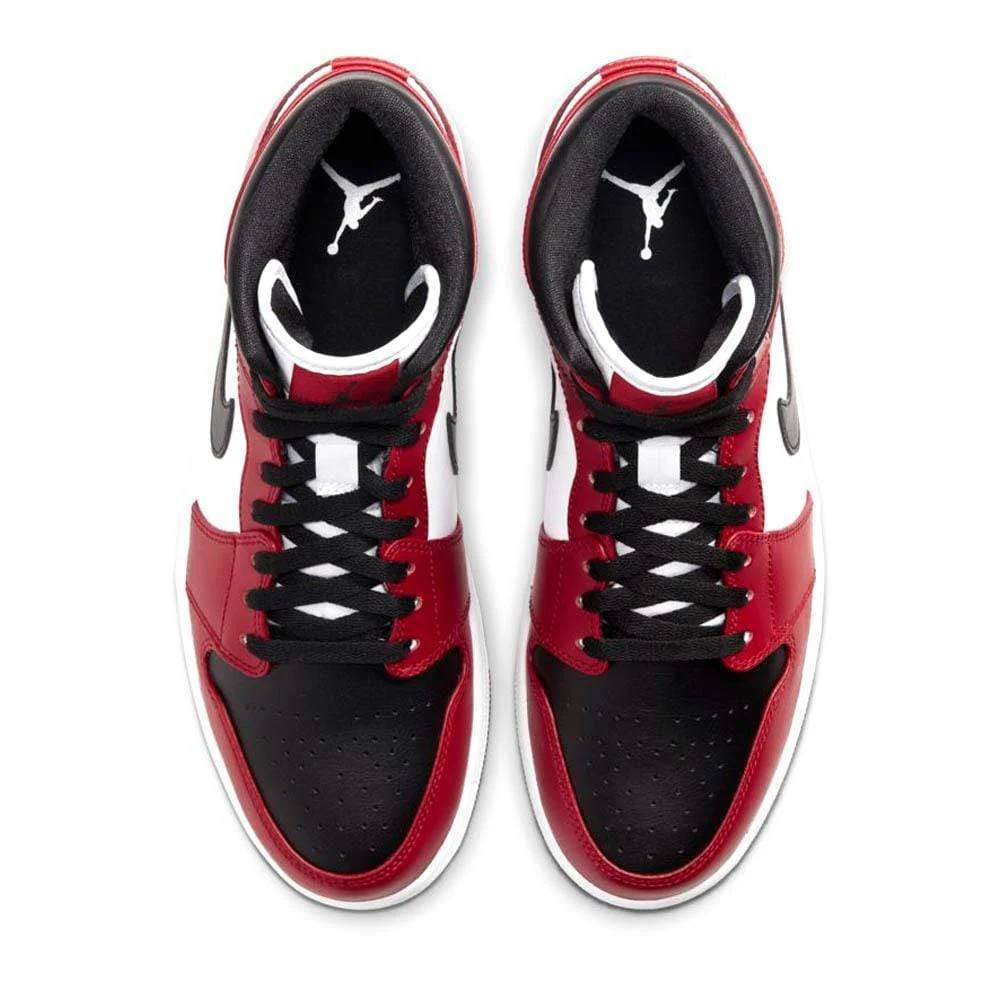 Air Jordan 1 Mid 'Chicago Black Toe' - Image 4