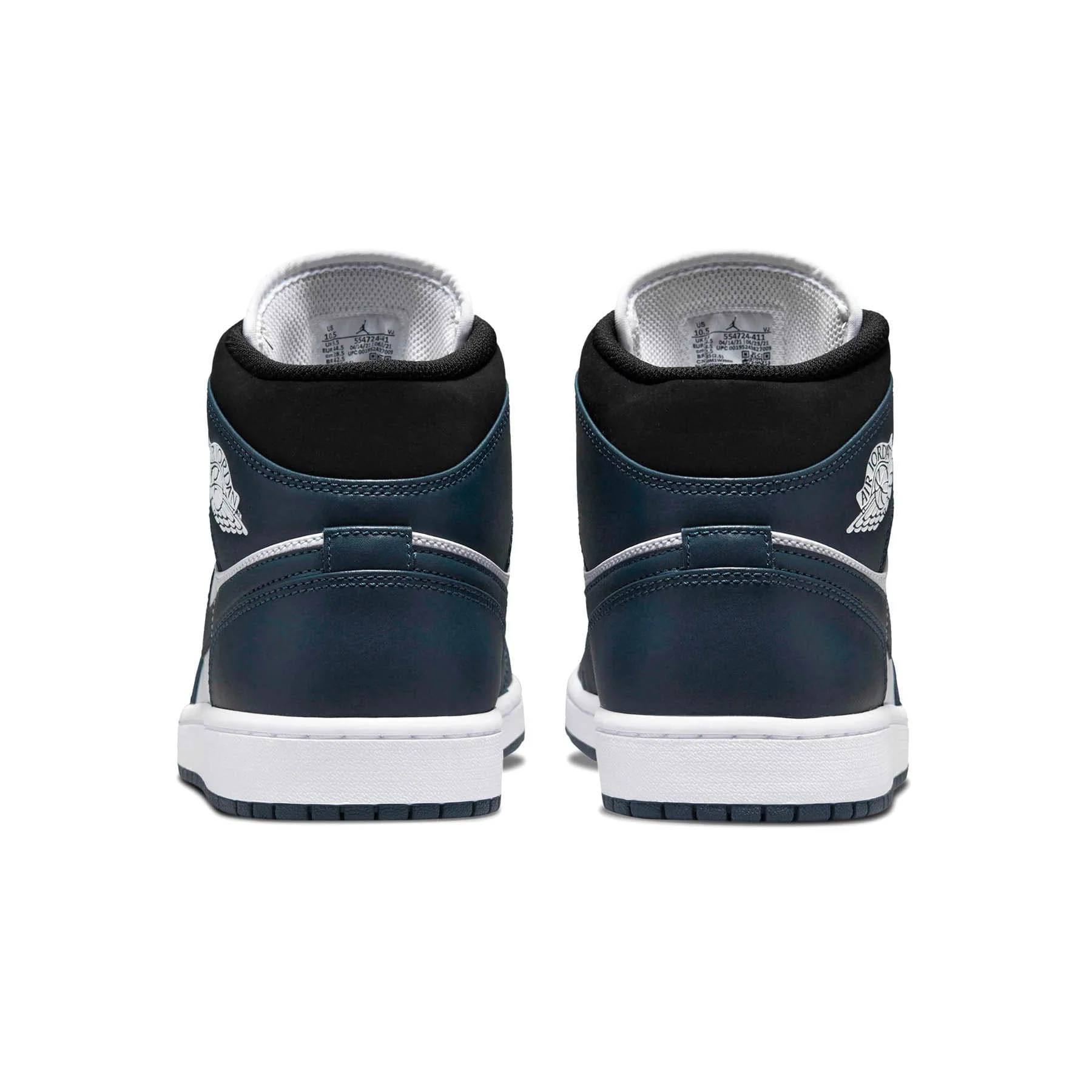 Air Jordan 1 Mid 'Dark Teal' - Image 4