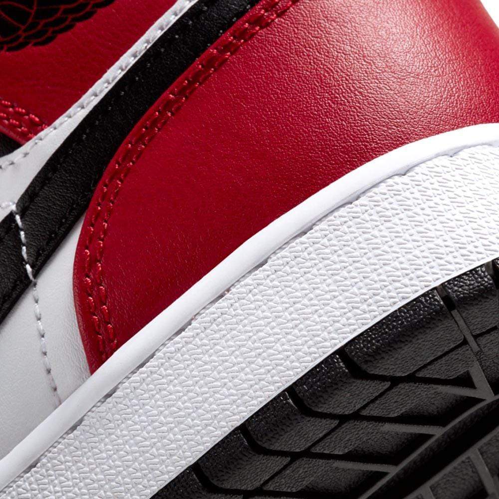 Air Jordan 1 Mid Chicago Black Toe GS - Image 7