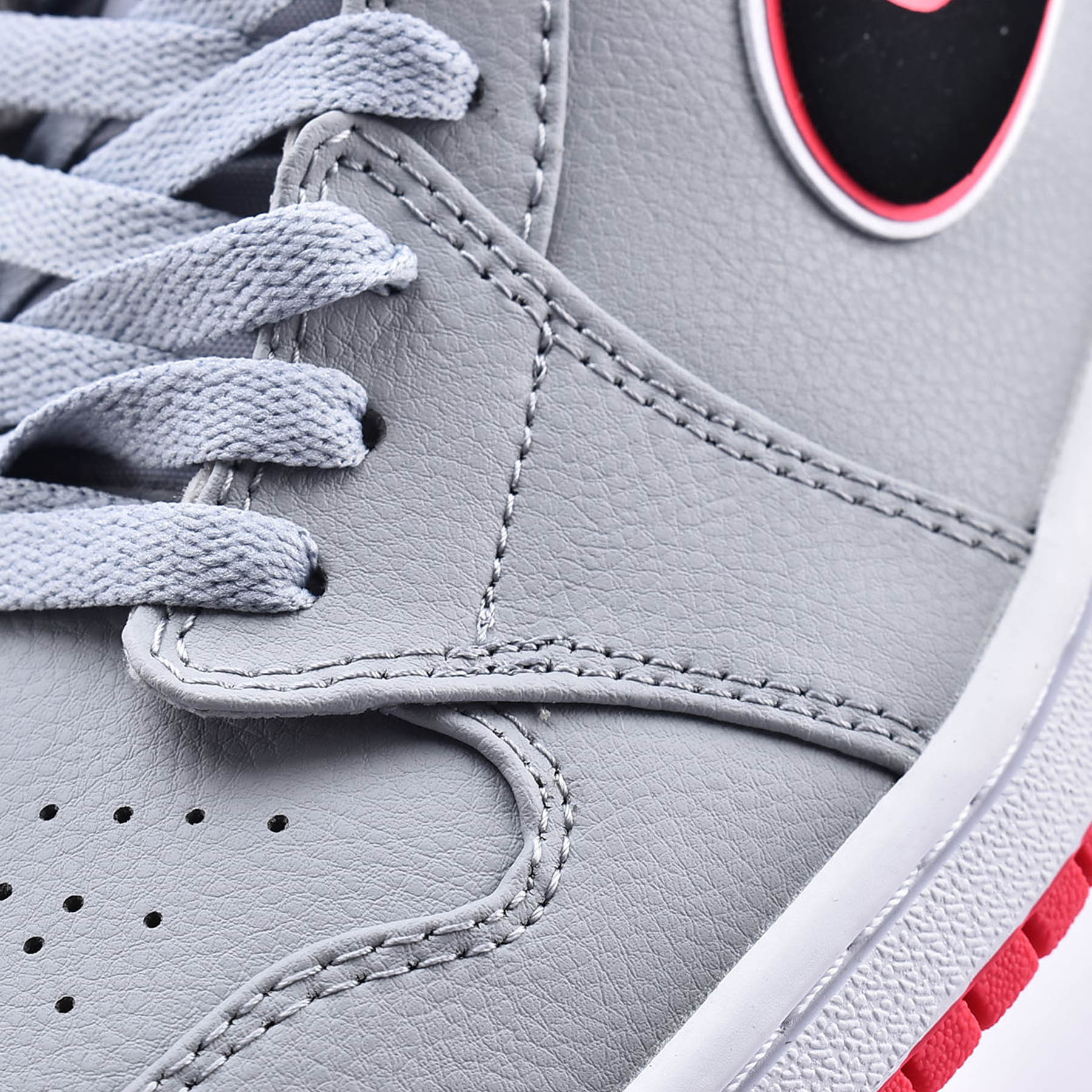 Air Jordan 1 Mid GS 'Wolf Grey Pink' - Image 7