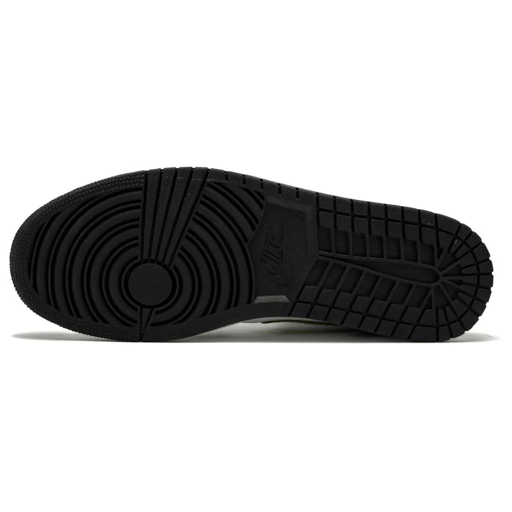 Air Jordan 1 Mid Patent 'Black Gold' - Image 5