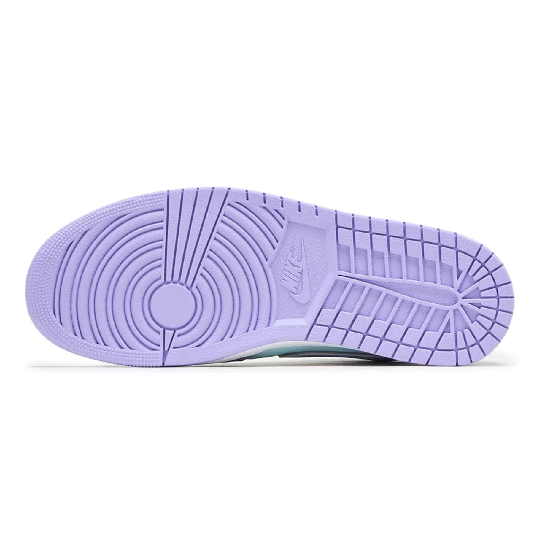 Air Jordan 1 Mid 'Purple Aqua' - Image 4