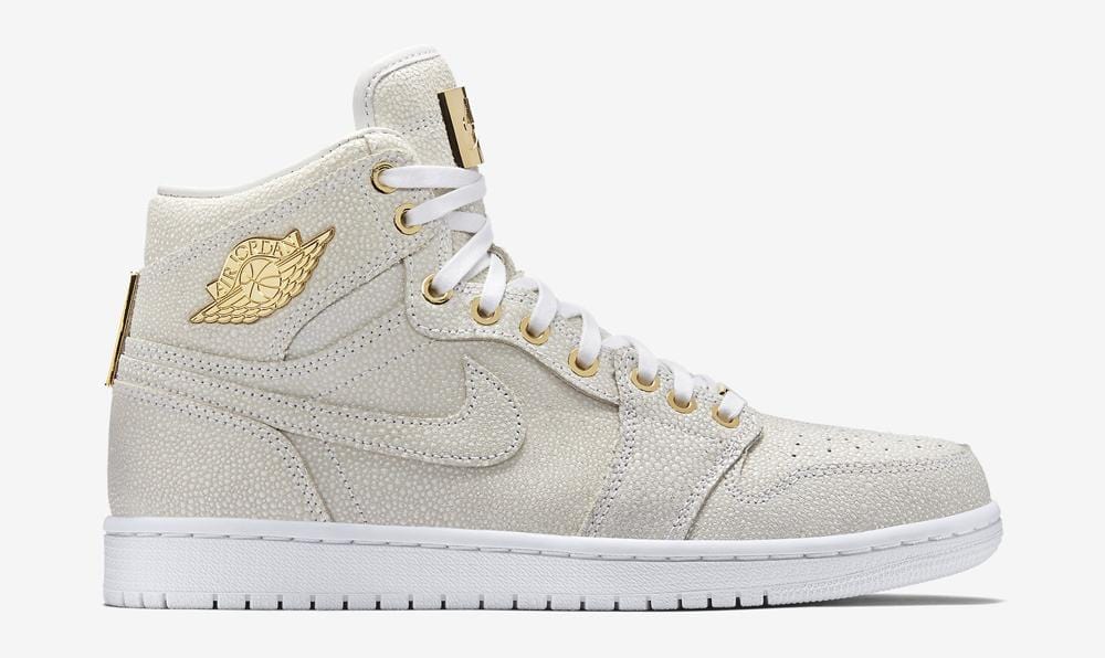 Air Jordan 1 Retro High Pinnacle White Metallic Gold - Image 3