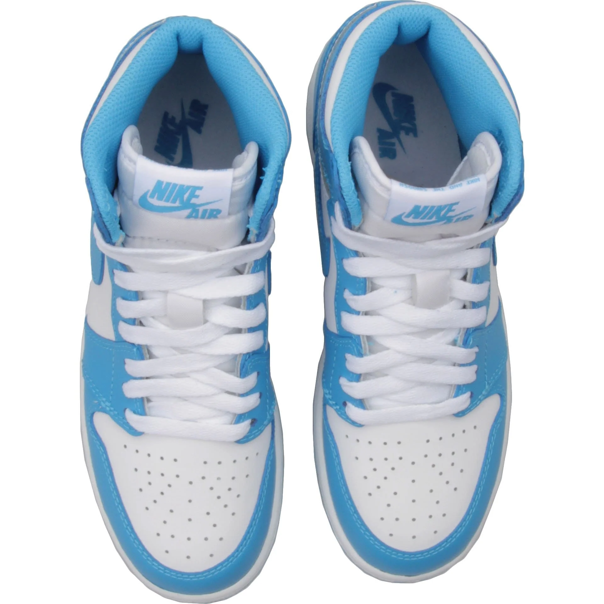 Air Jordan 1 Retro High OG Grade School (White-Powder Blue) - Image 6