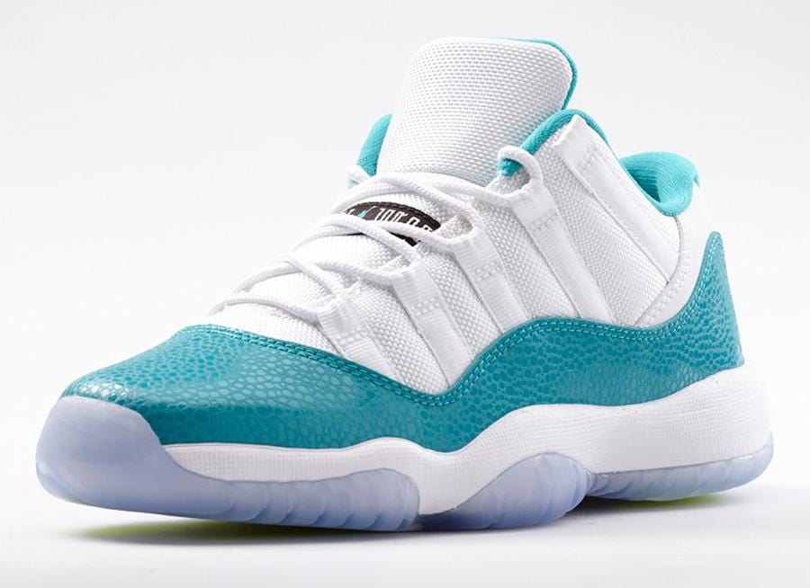 Air Jordan 11 Low GS Aqua Safari - Image 3