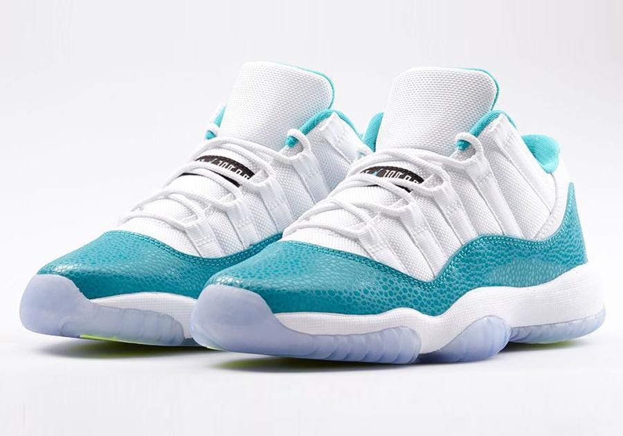 Air Jordan 11 Low GS Aqua Safari - Image 4