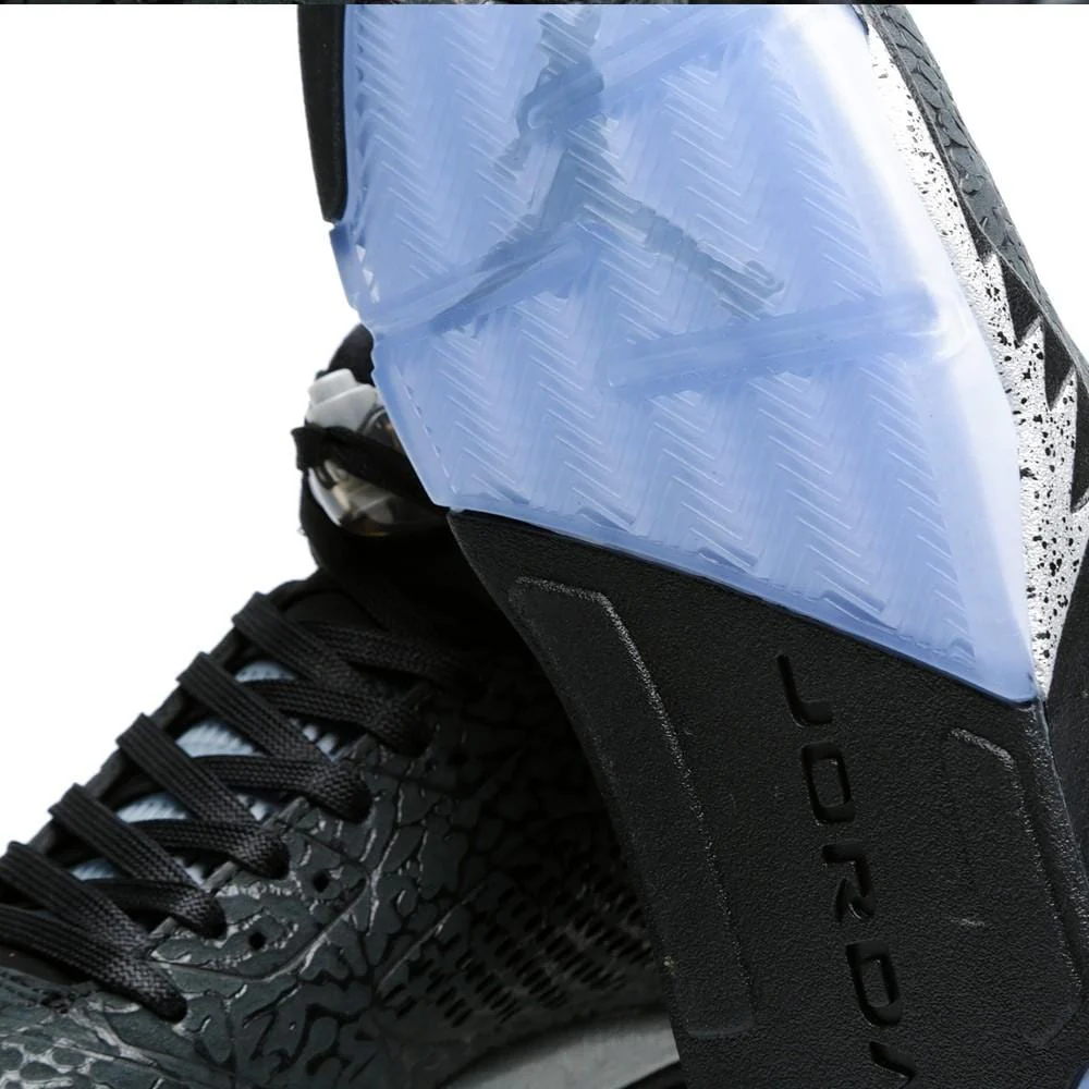 AIR JORDAN 3LAB5 Black & Metallic Silver - Image 8