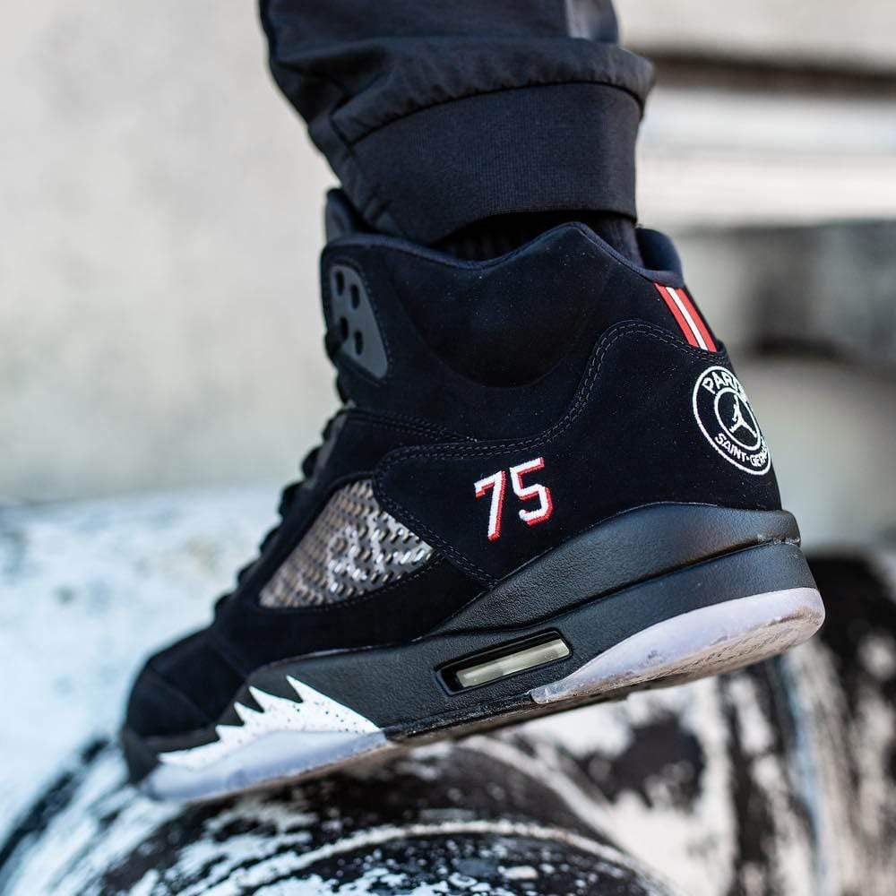 Air Jordan 5 PSG Black - Image 3