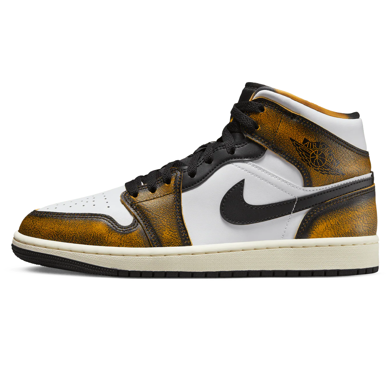 Air Jordan 1 Mid SE 'Wear-Away - Taxi'