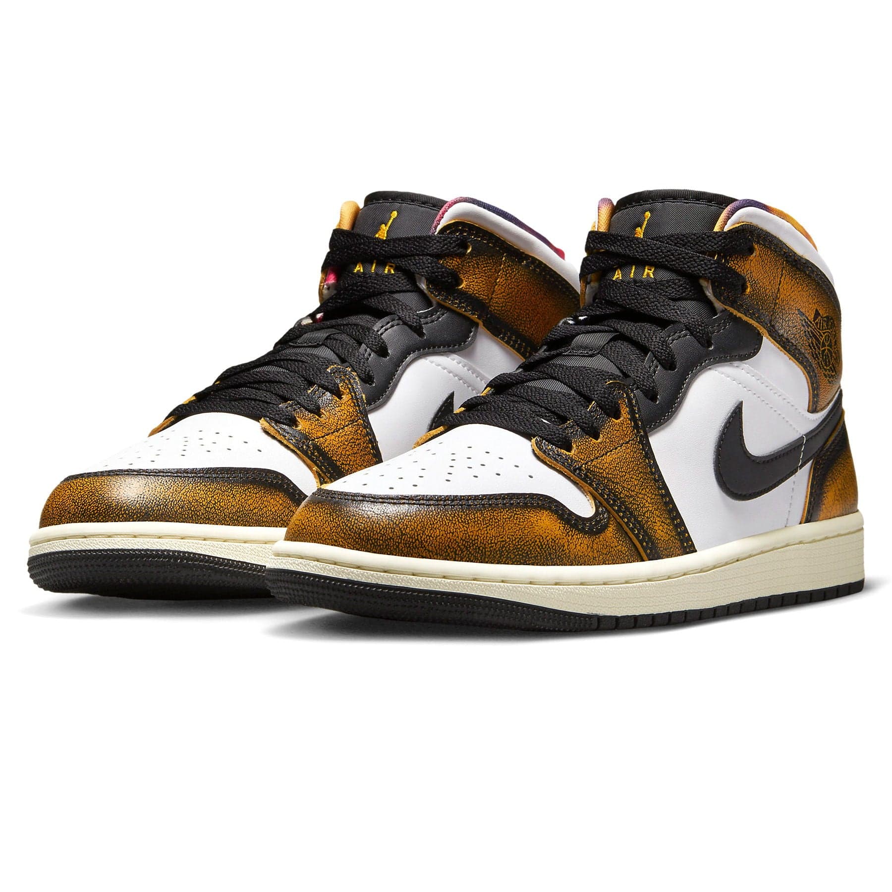 Air Jordan 1 Mid SE 'Wear-Away - Taxi' - Image 2