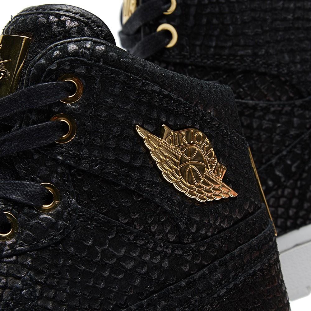 Air Jordan 1 Pinnacle 'Black & Metallic Gold' - Image 3
