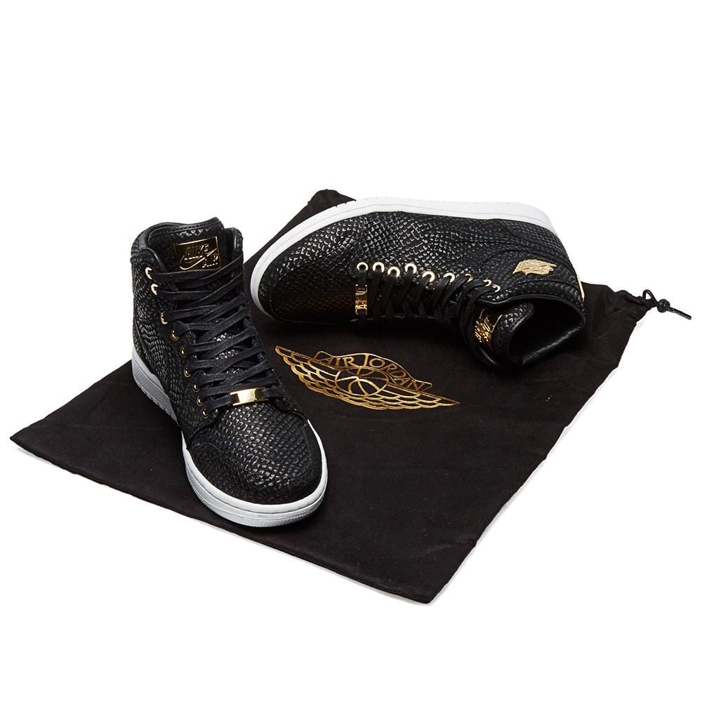 Air Jordan 1 Pinnacle 'Black & Metallic Gold' - Image 5