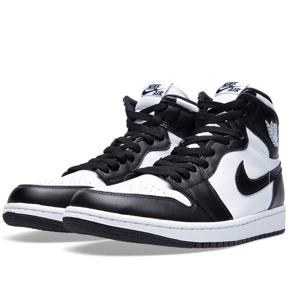 AIR JORDAN 1 RETRO HI OG 'BLACK-WHITE' - Image 3
