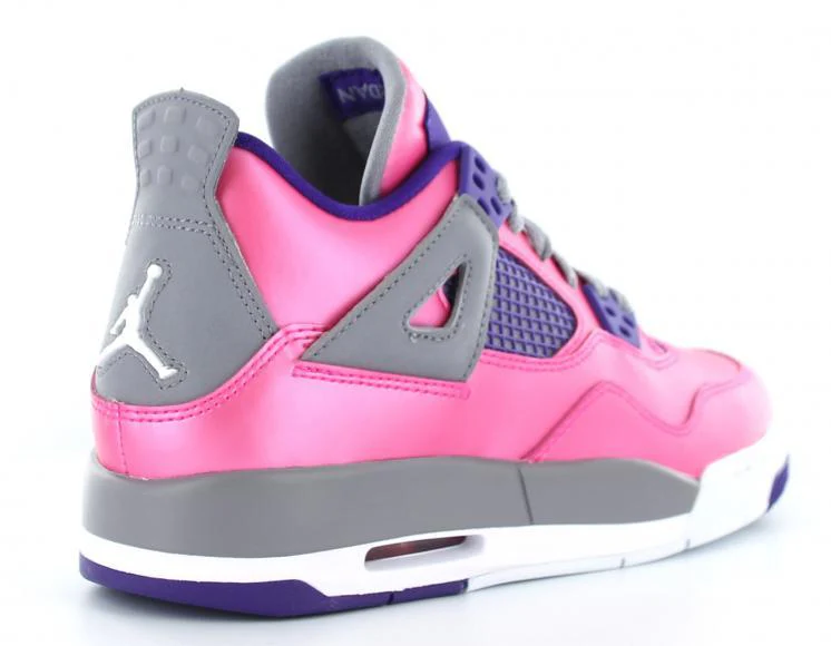 Air Jordan IV (4) GS Pink Foil - Image 3