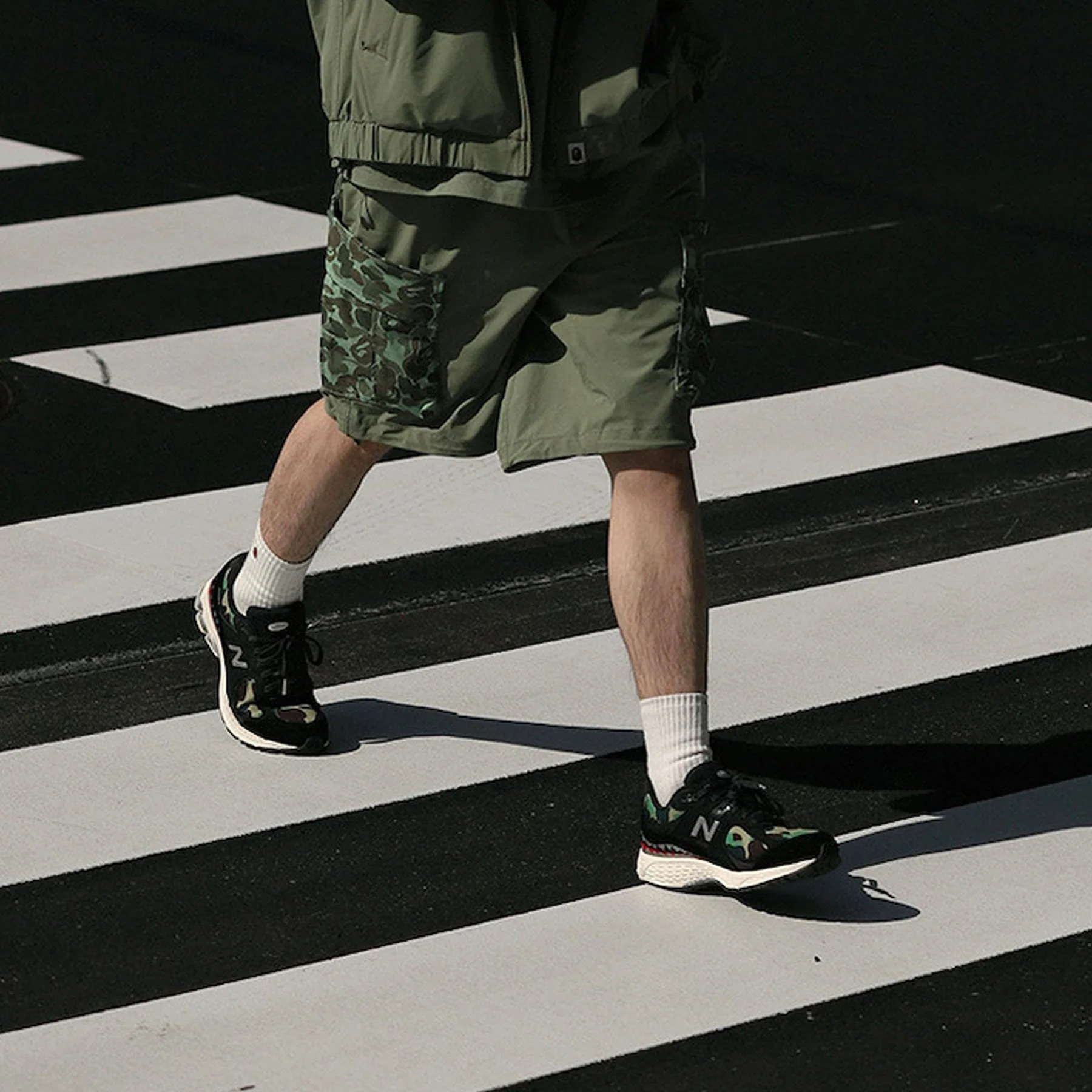 BAPE x 2002R 'Apes Together Strong - Black Camo' - Image 5