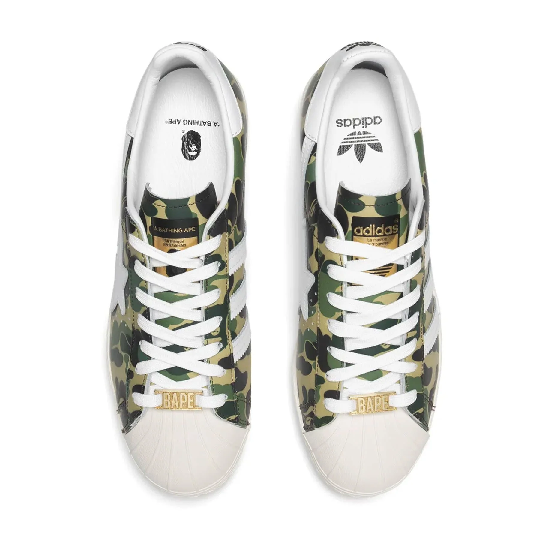 BAPE x adidas Superstar 80s 'ABC Camo' - Image 3