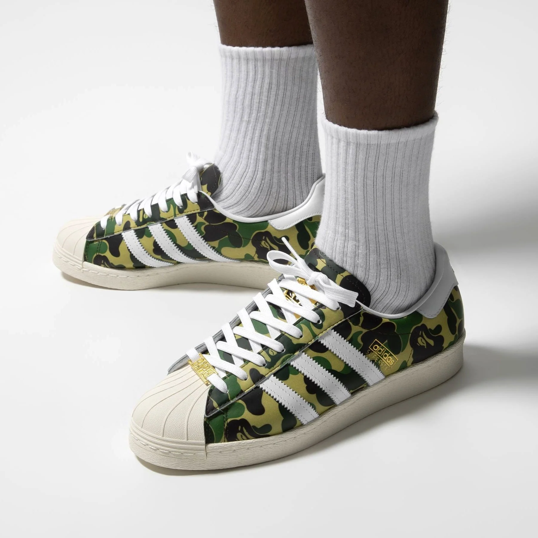 BAPE x adidas Superstar 80s 'ABC Camo' - Image 7