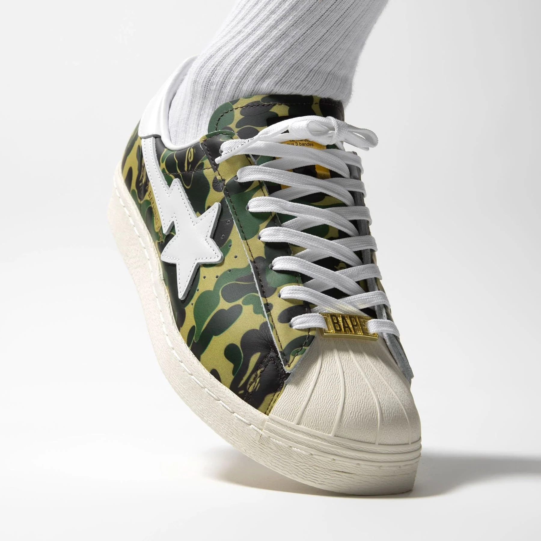 BAPE x adidas Superstar 80s 'ABC Camo' - Image 8