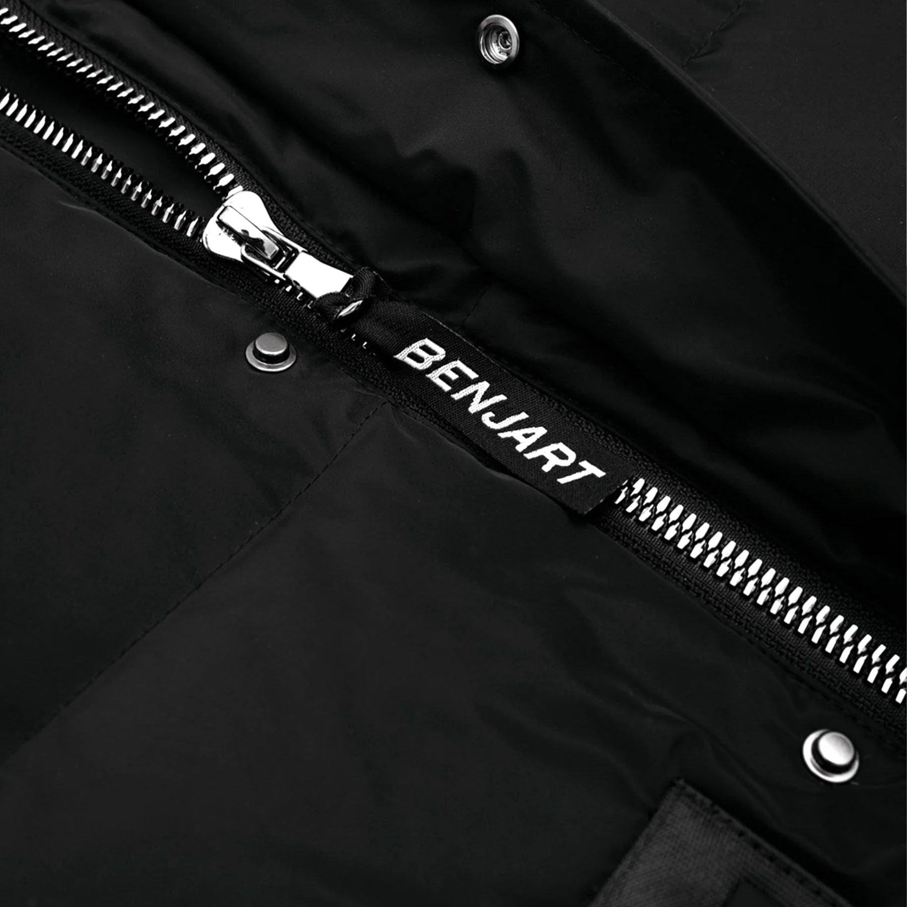 Benjart Fur Parka 'Black' - Image 7