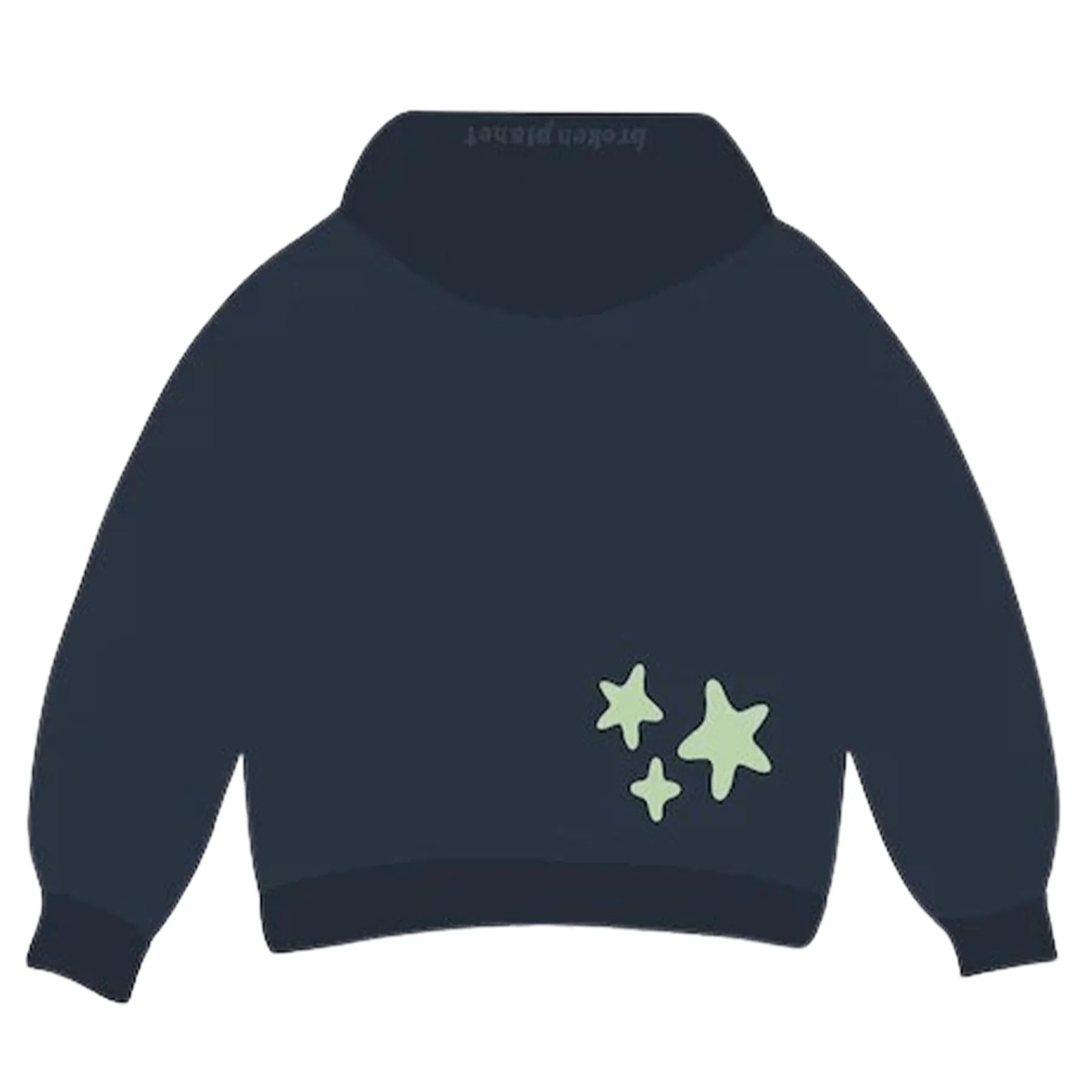 Broken Planet Hoodie 'Astral Energy' - Outer Space Blue - Image 2