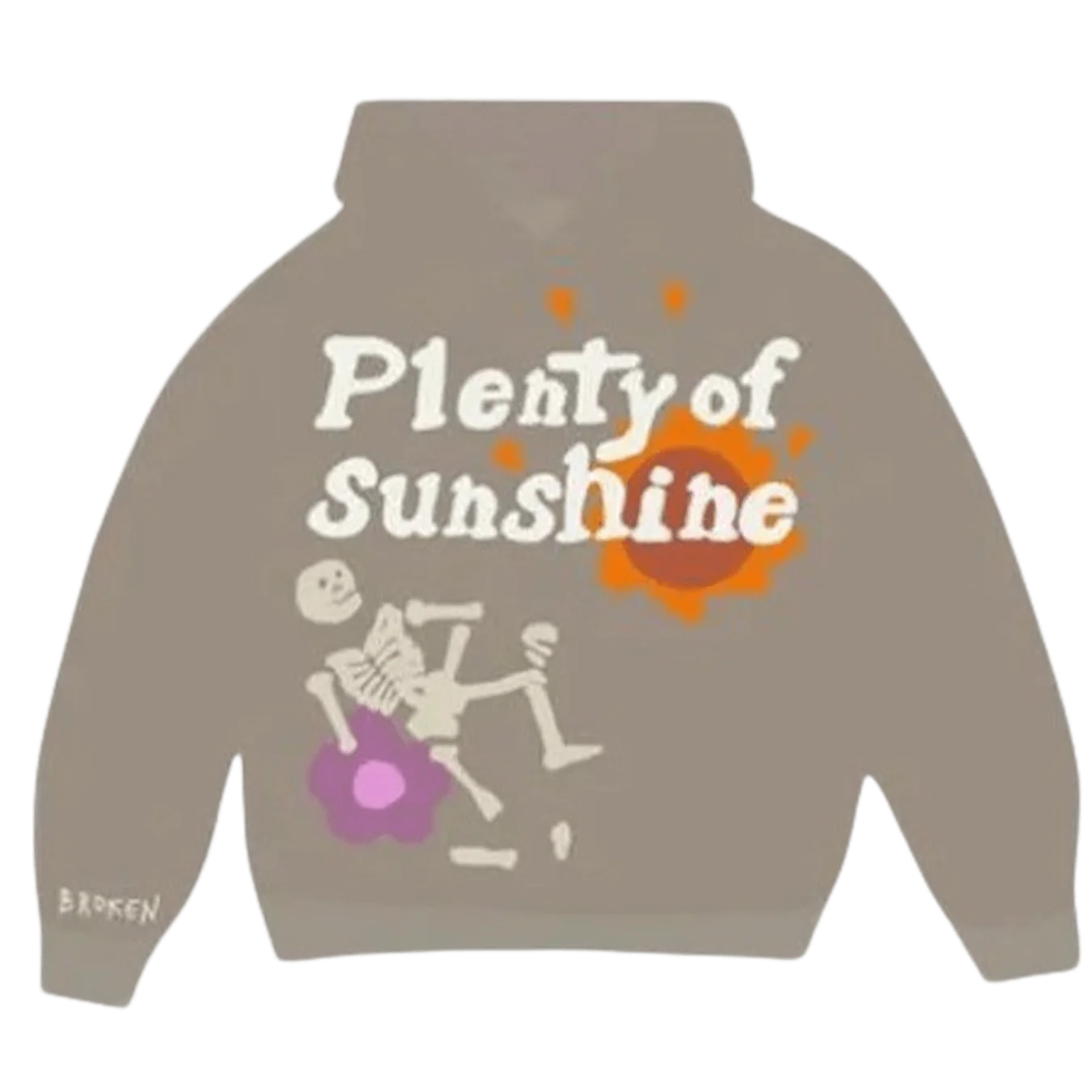 Broken Planet Hoodie 'Plenty Of Sunshine' - Tan