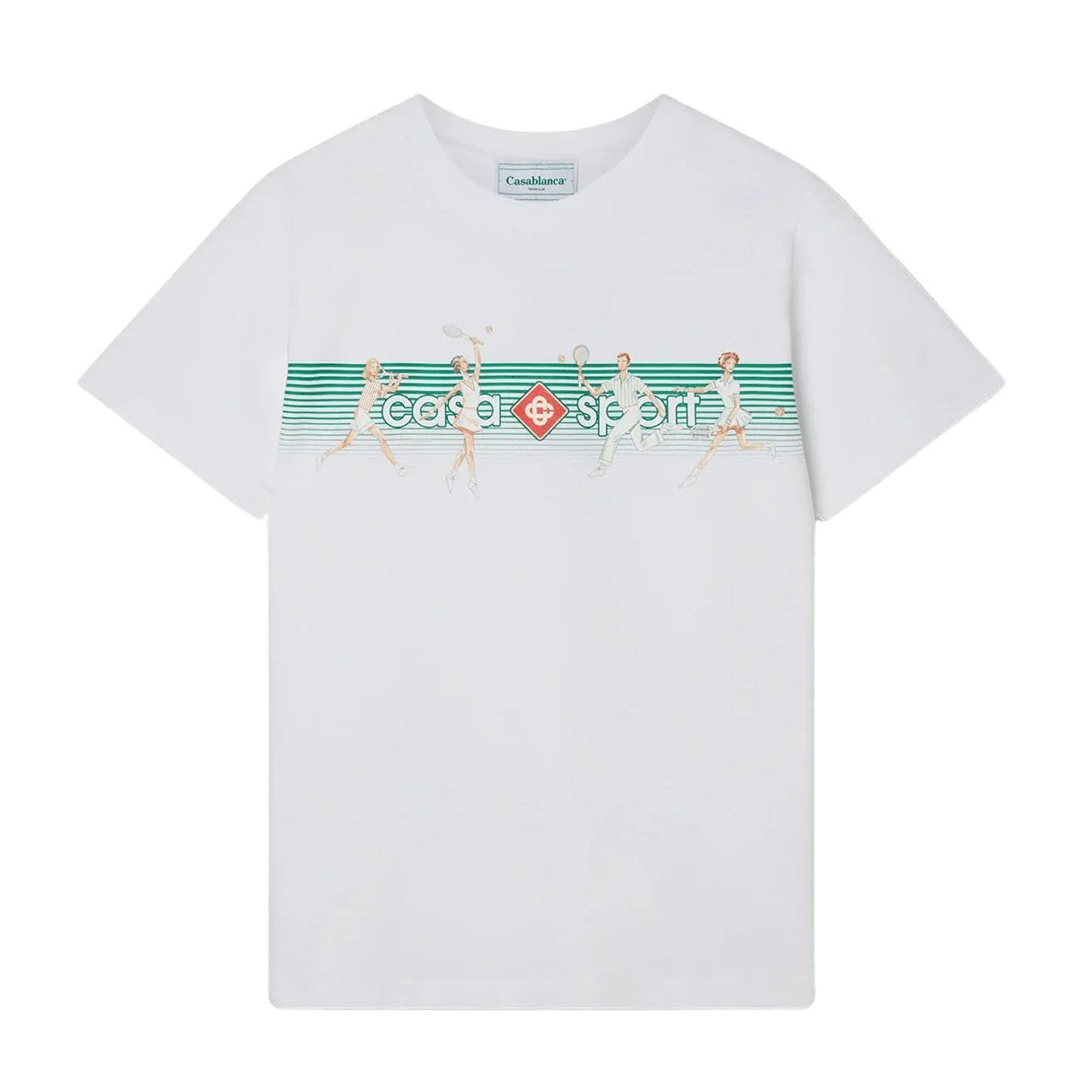 Casablanca Playful Stripes T-Shirt