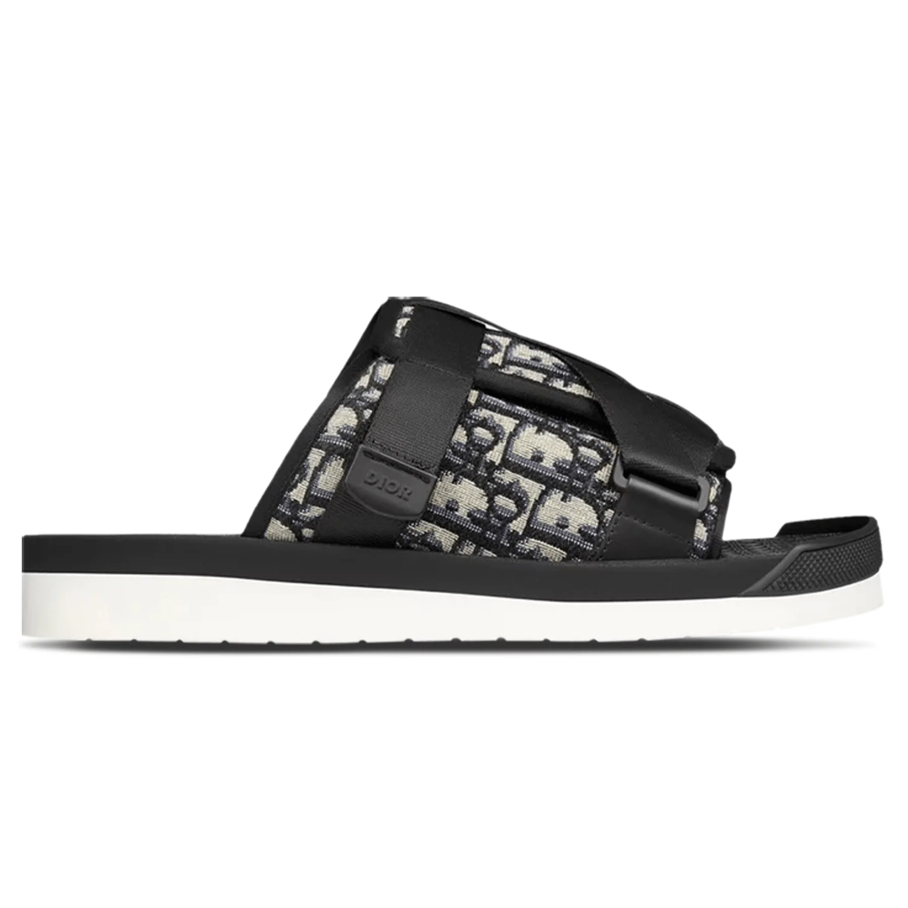 Dior Alpha Sandal 'Dior Oblique - Beige Black' - Image 2