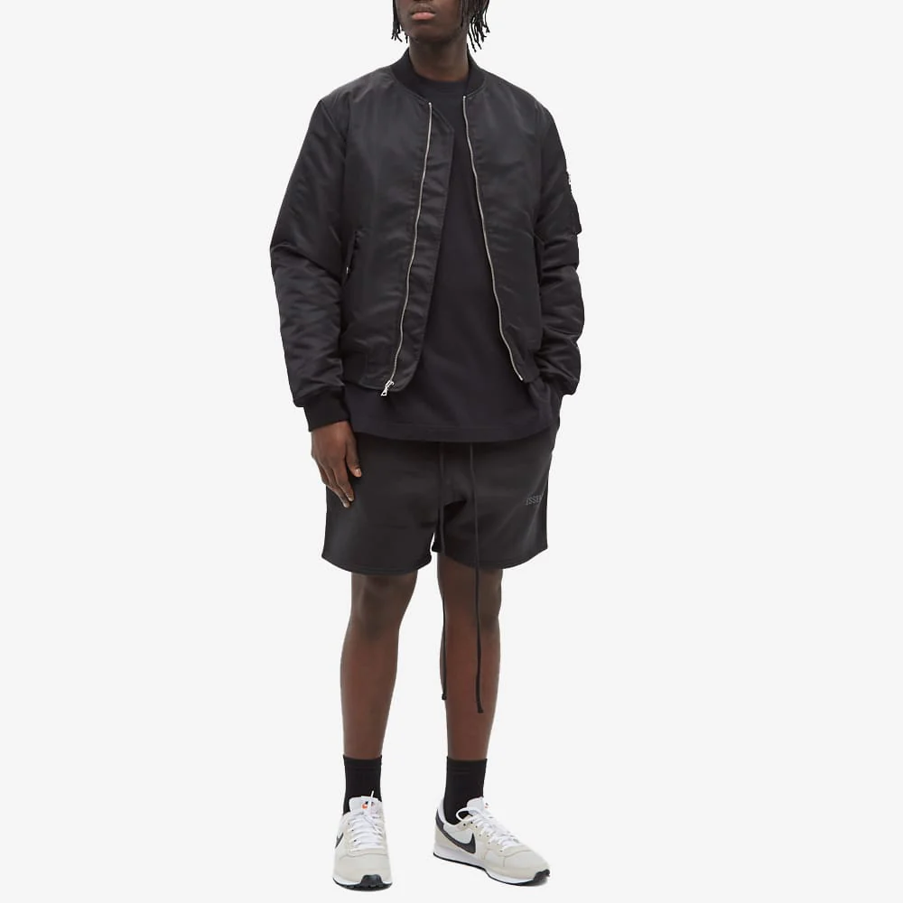 FEAR OF GOD ESSENTIALS Shorts (SS21) Black/Stretch Limo - Image 5