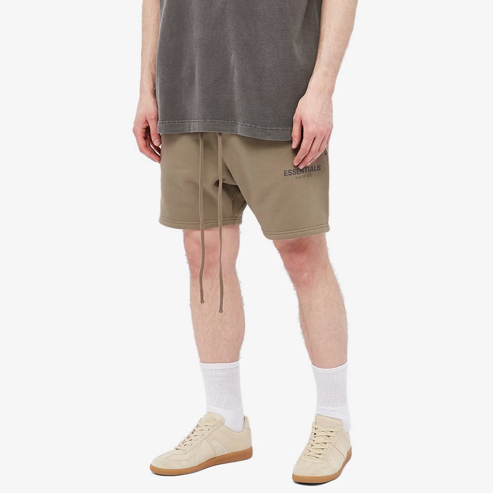 FEAR OF GOD ESSENTIALS Shorts (SS21) Taupe - Image 3