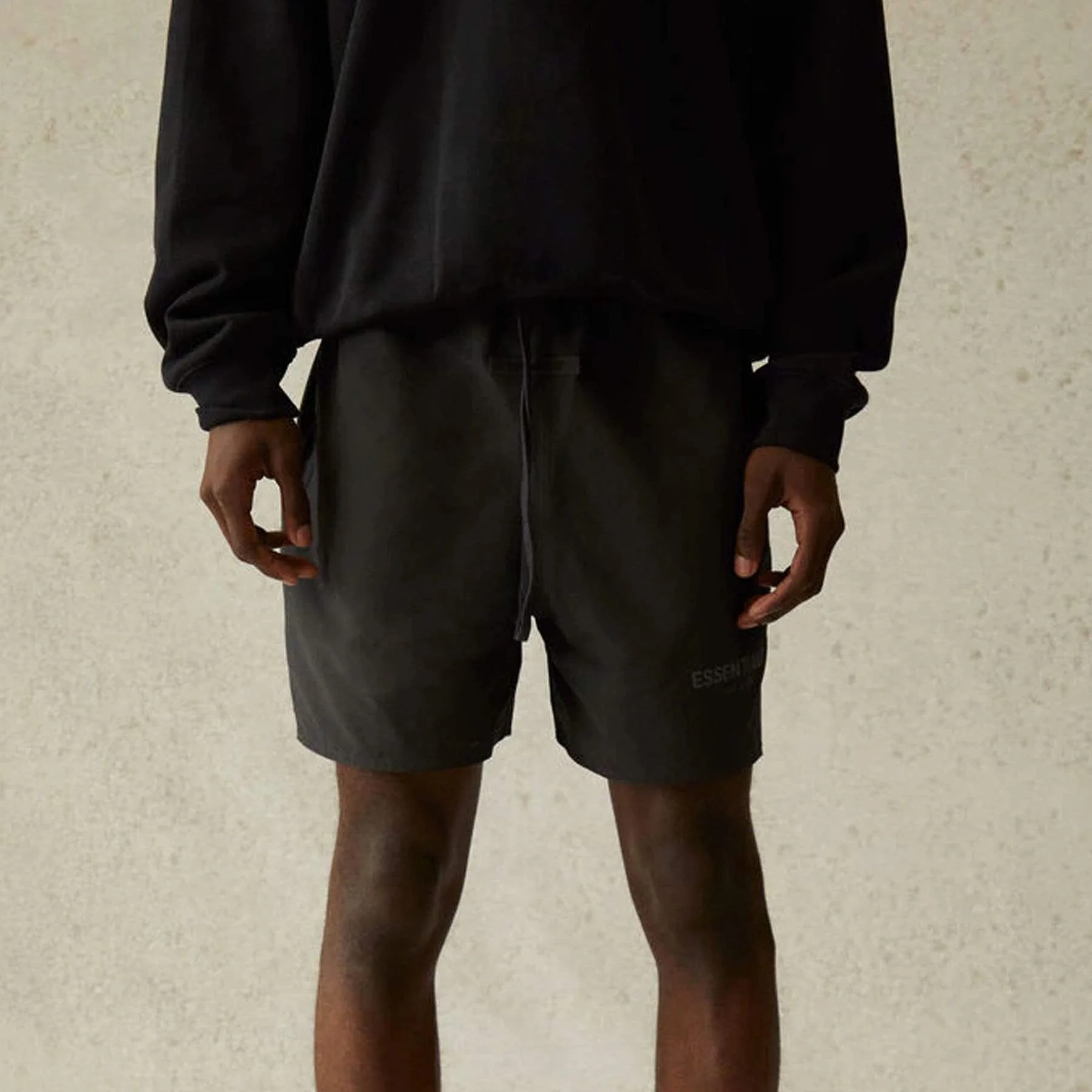 FEAR OF GOD ESSENTIALS Volley Shorts Black - Image 3